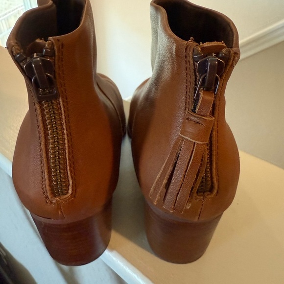 TOM'S Carpe Diem leather woman’s Boots Size 10 - Picture 5 of 8